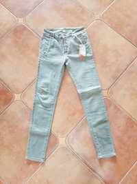 Spodnie jeansowe khaki 29 M 38
