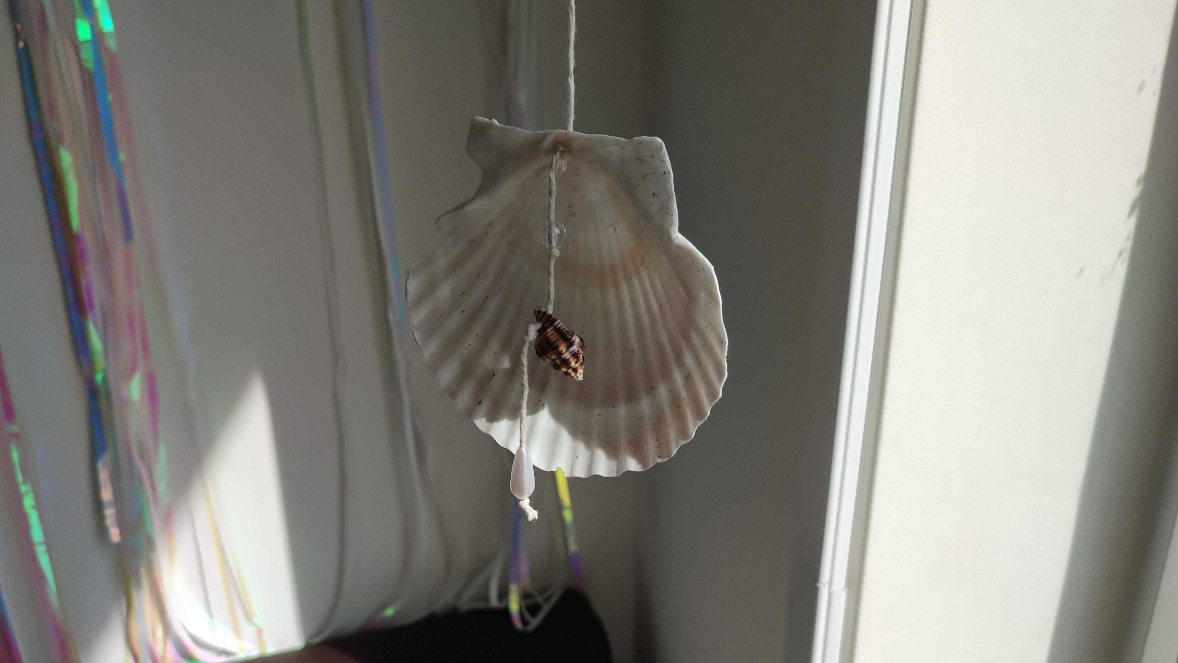 Móbile artesanal com conchas do mar à venda