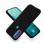Etui Silikon czarne matowe do Motorola E30 E40