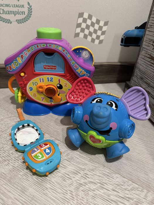 Fisher price  музичні ,розвиваючі іграшки