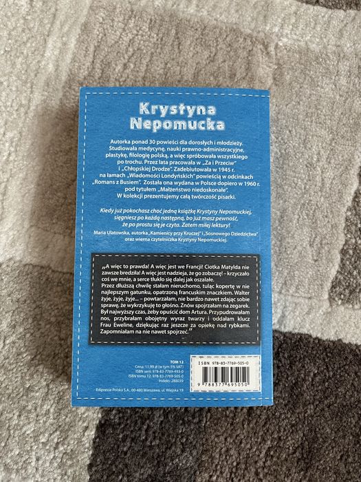 Ksiazka Nie wierzę w powroty