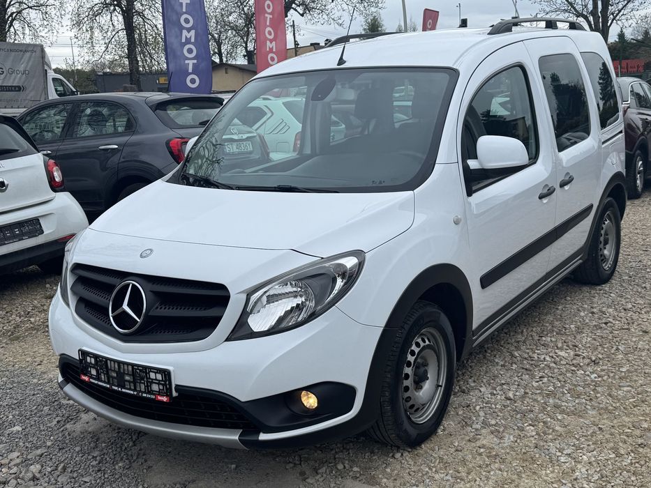 Mercedes-Benz Citan Bezwypadkowy, oryginalny przebieg, bogate wyposażenie