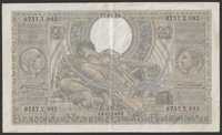 Belgia 100 franków 1934