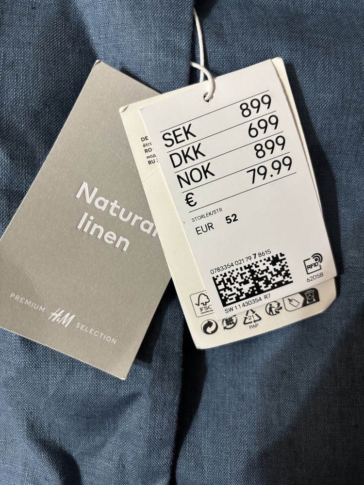 Абсолютно новий піджак H&M з натурального льону