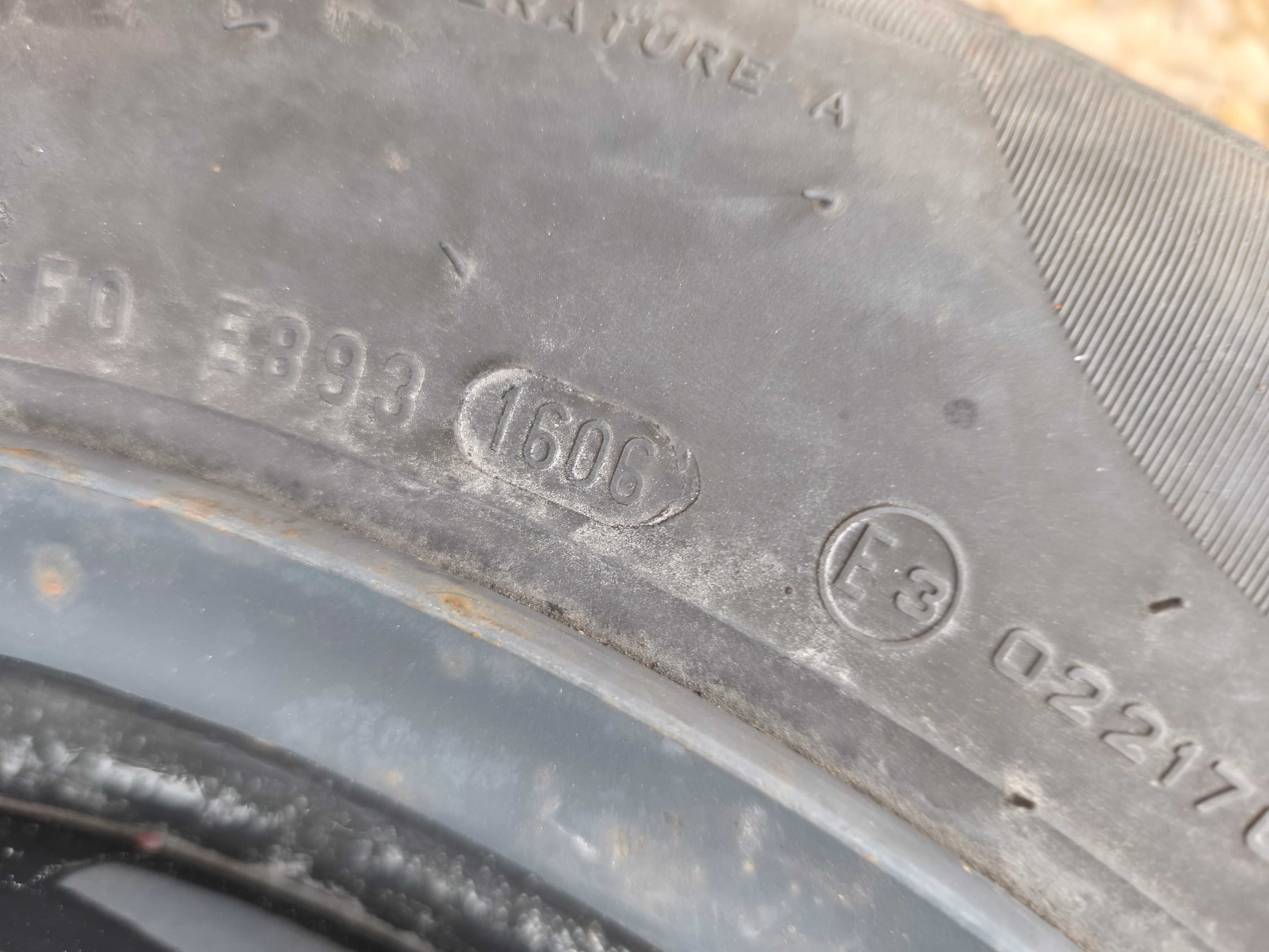 Felga dojazdowa stalowa Mercedes 5x112 CLK 208 C 202 SLK 170 205/60R16