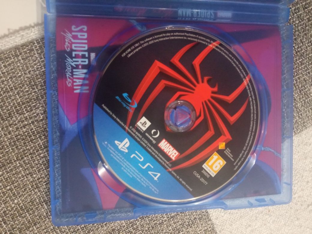 Gra PS4 spider Man Marvel