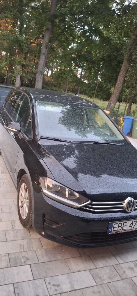 Volkswagen Golf VII Sportsvan DSG, AUTOMAT 1,2 TSI, 2015 rok, czarny