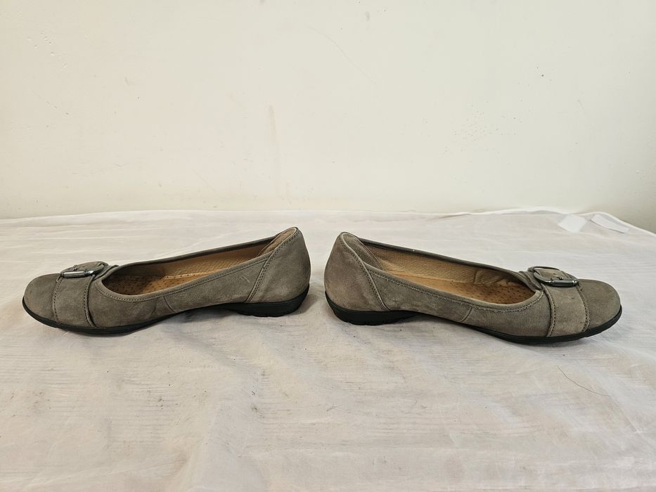 Baleriny skórzane Gabor UK 6,5 rozmiar 40,5 wkładka 26,5 cm