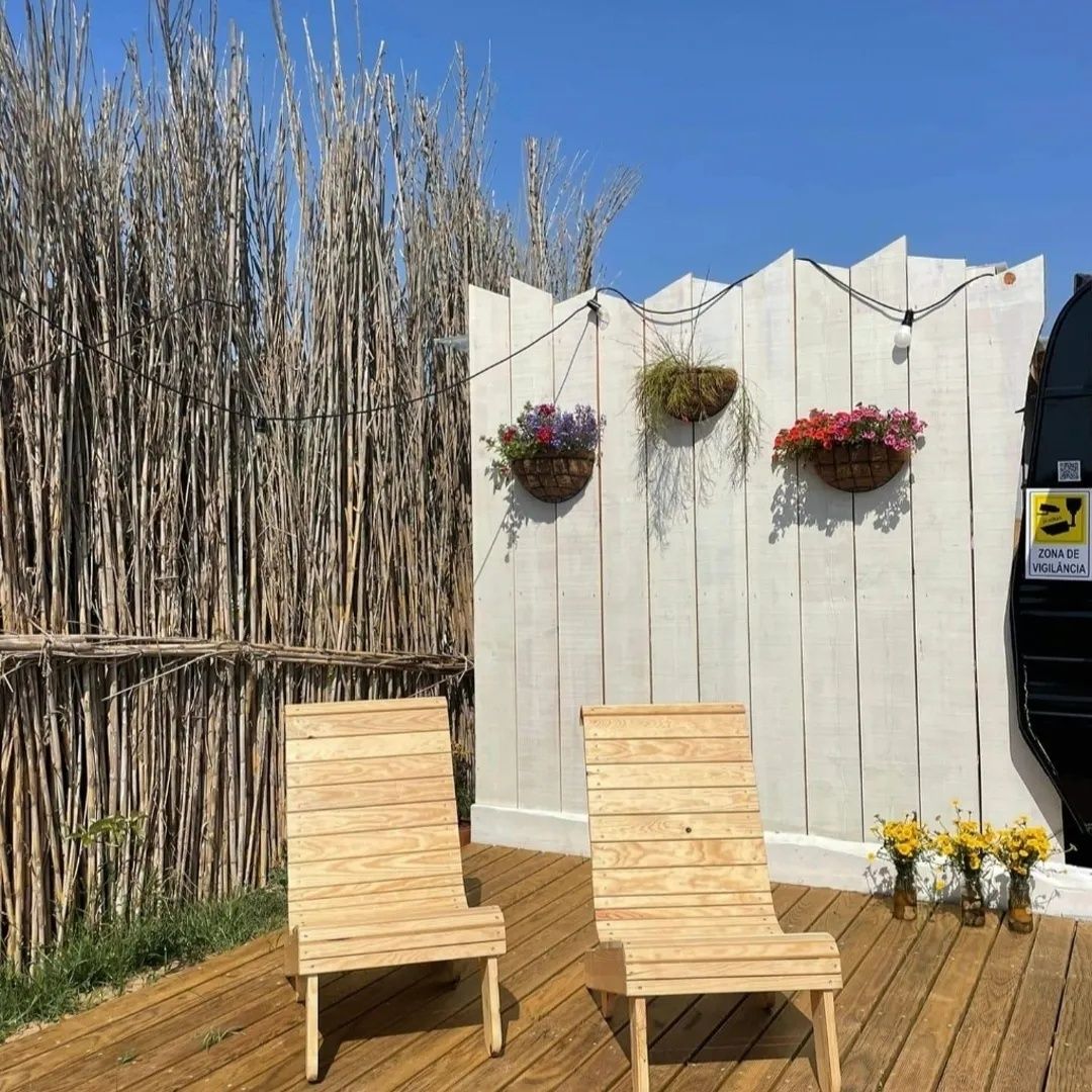 Conjunto de jardim para os seus fins de tarde