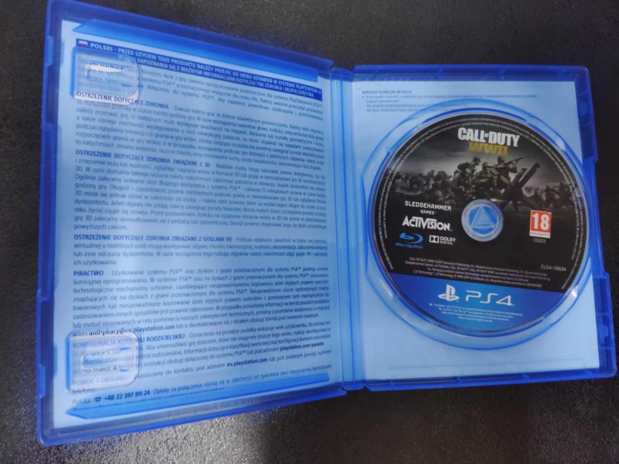 Call of Duty: WWII PS4 Polska wersja dubbing COD WW2 ps5