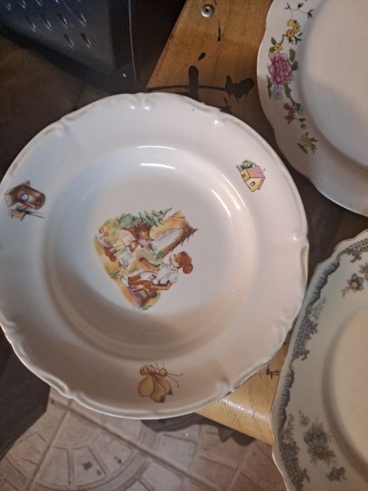 Talerze przedwojenne ćmielów