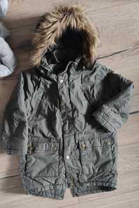 Kurtka zimowa, parka H&M r. 110