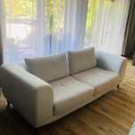 Sofa jasnoszara Agata Meble