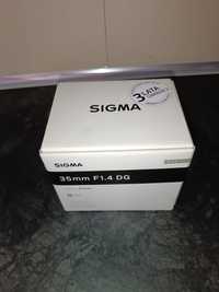 Sprzedam obiektyw sigma 35 mm f1.4 DG Art HSM Canon 
Zakupiony r
