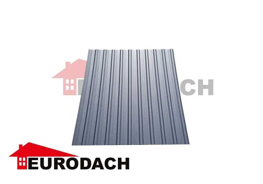 Blacha trapezowa T18 dł. 2m 2,5m 3m GRAFIT (7016) MAT