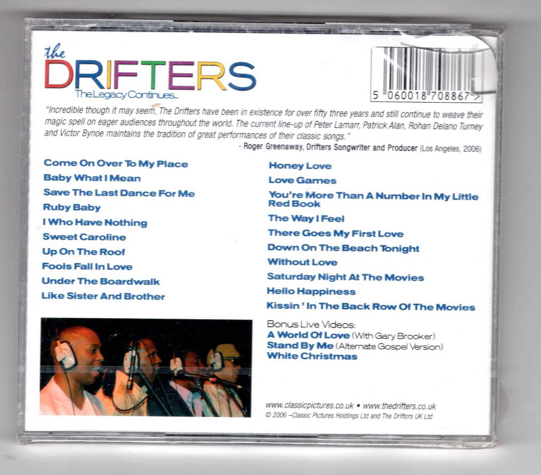 The Drifters - The Legacy Continues (CD)