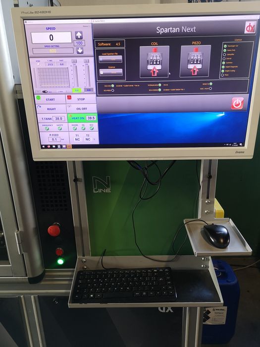 Stół probierczy do wtryskiwaczy i pompowtrysków tester