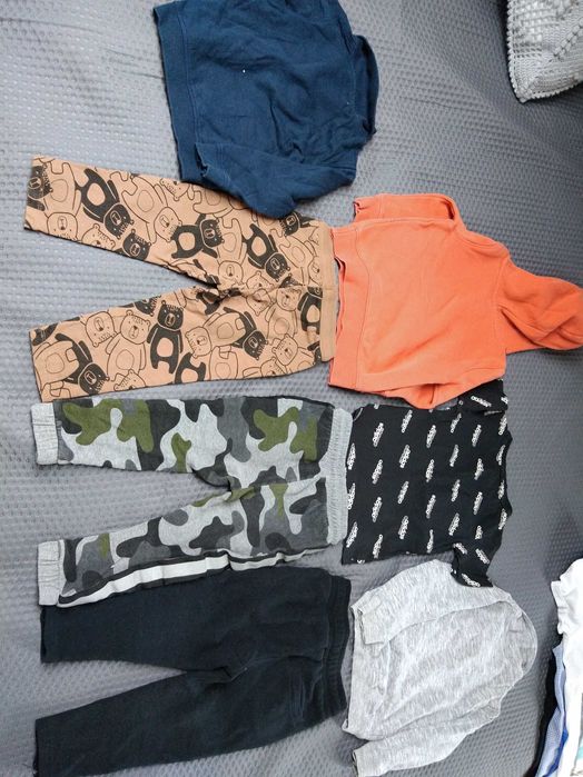 Zestaw ciuszków chłopięcych rozmiar 92 w bardzo dobrym stanie