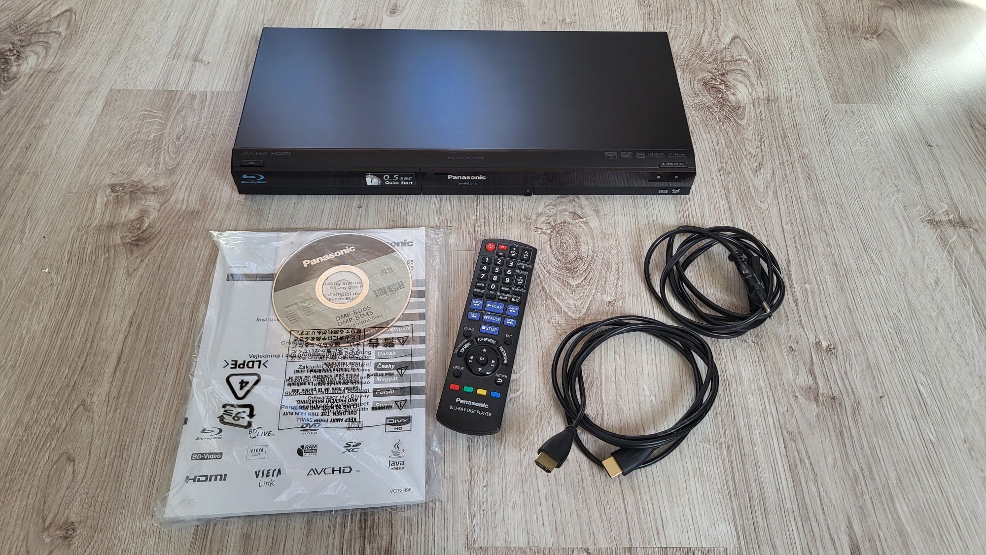 Odtwarzacz Blu-ray Panasonic dmp-bd45
