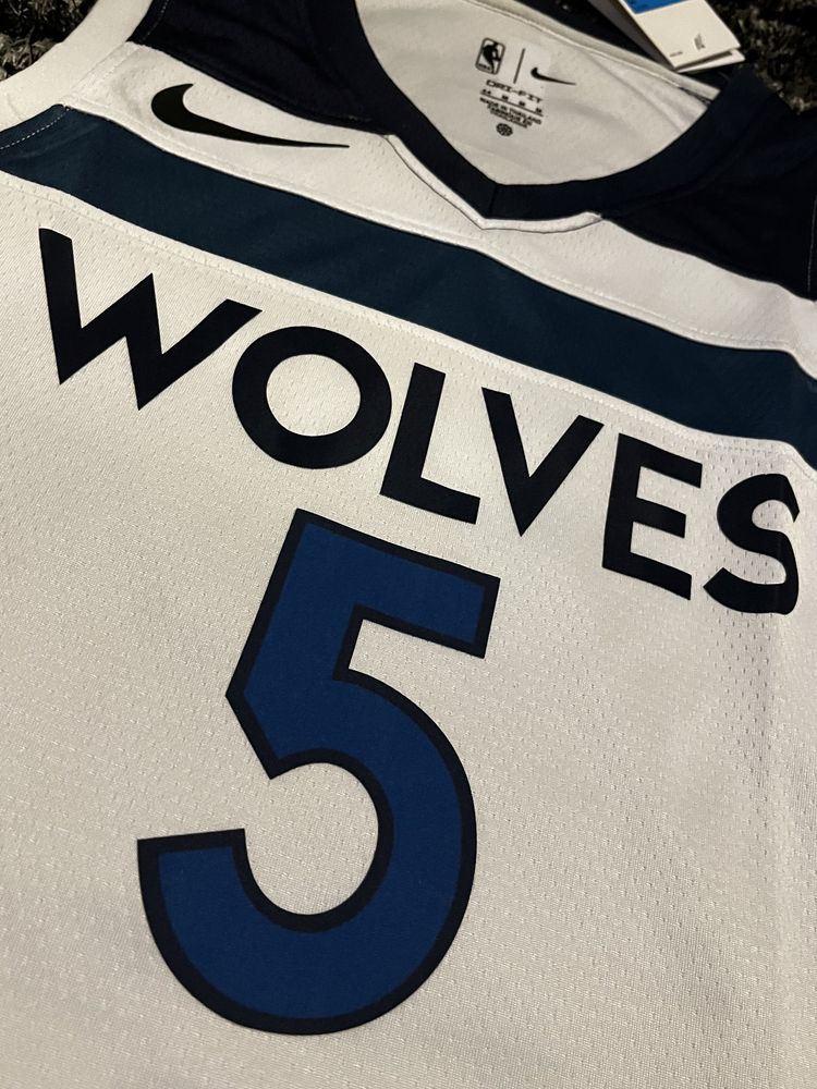 Portes grátis- Camisola NBA Wolves Edwards M