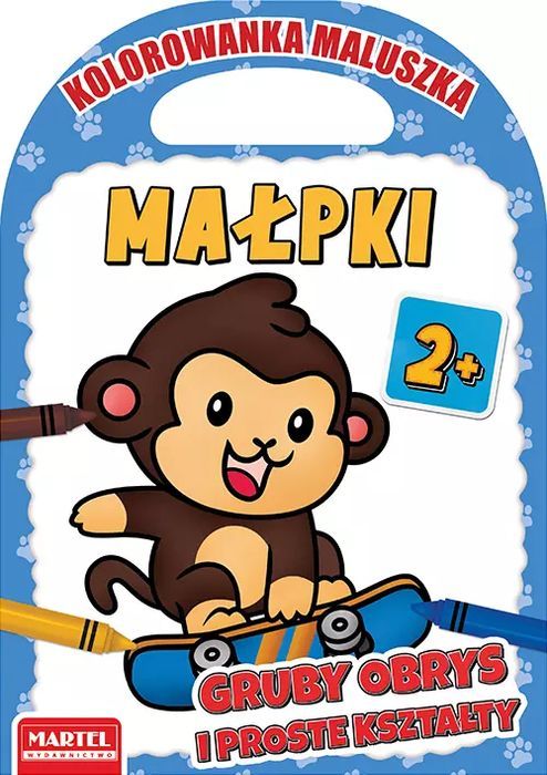 Kolorowanka Maluszka. Małpki Nowa