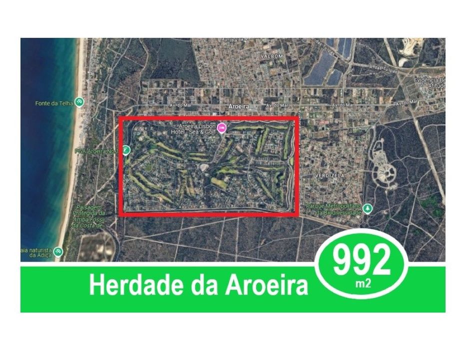 Herdade da Aroeira - Lote 992 m2