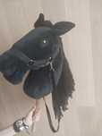 Hobby horse A3 czarny koń na patyku