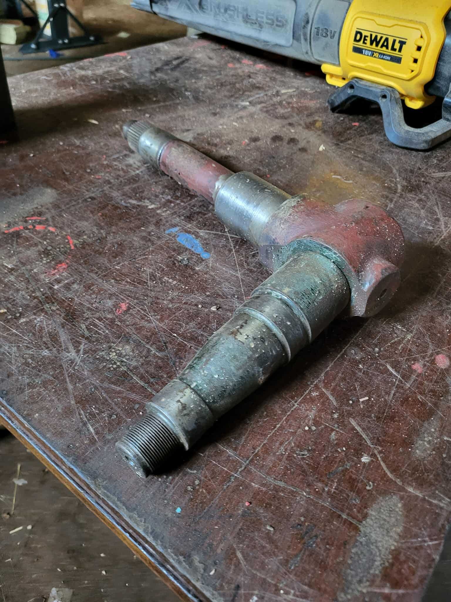 Zwrotnica kombajnu Fortschritt MDW E524/525