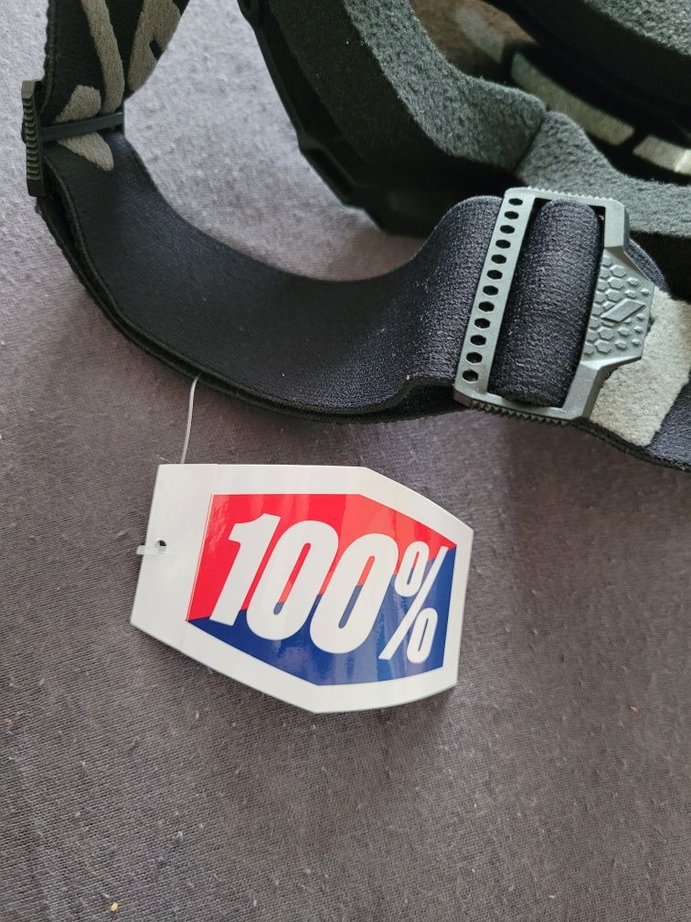 Gogle 100% czarne