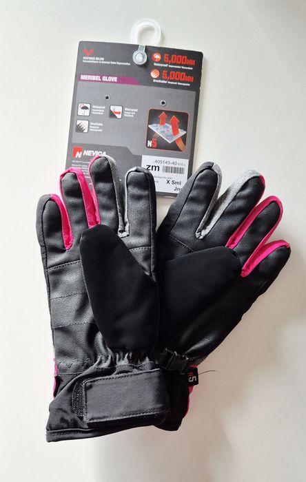 Rękawice dziecięce Nevica narciarskie zimowe wodoodporne Decathlon XS