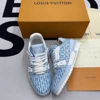 Buty Louis Vuitton LV Trainer Textile Light Blue (38-46)