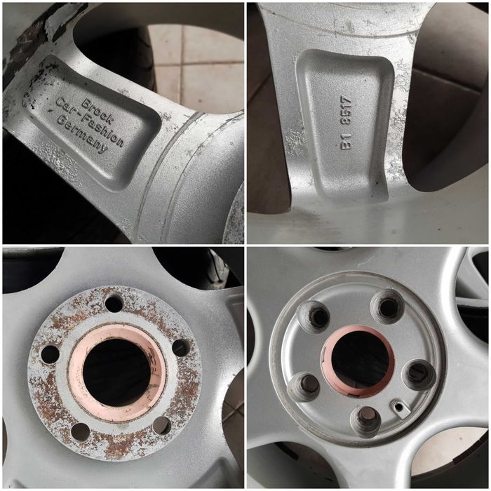Felgi aluminiowe BROCK B1 8,5x17 et13 10x17 e20 5x112 Mercedes Audi VW