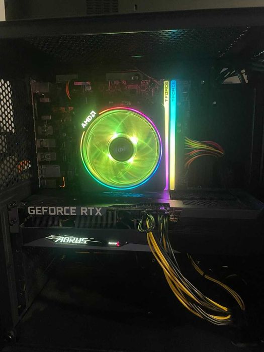 Komputer do gier Ryzen 5 5500 RTX 3060 12Gb 16GB RAM SSD 512Gb