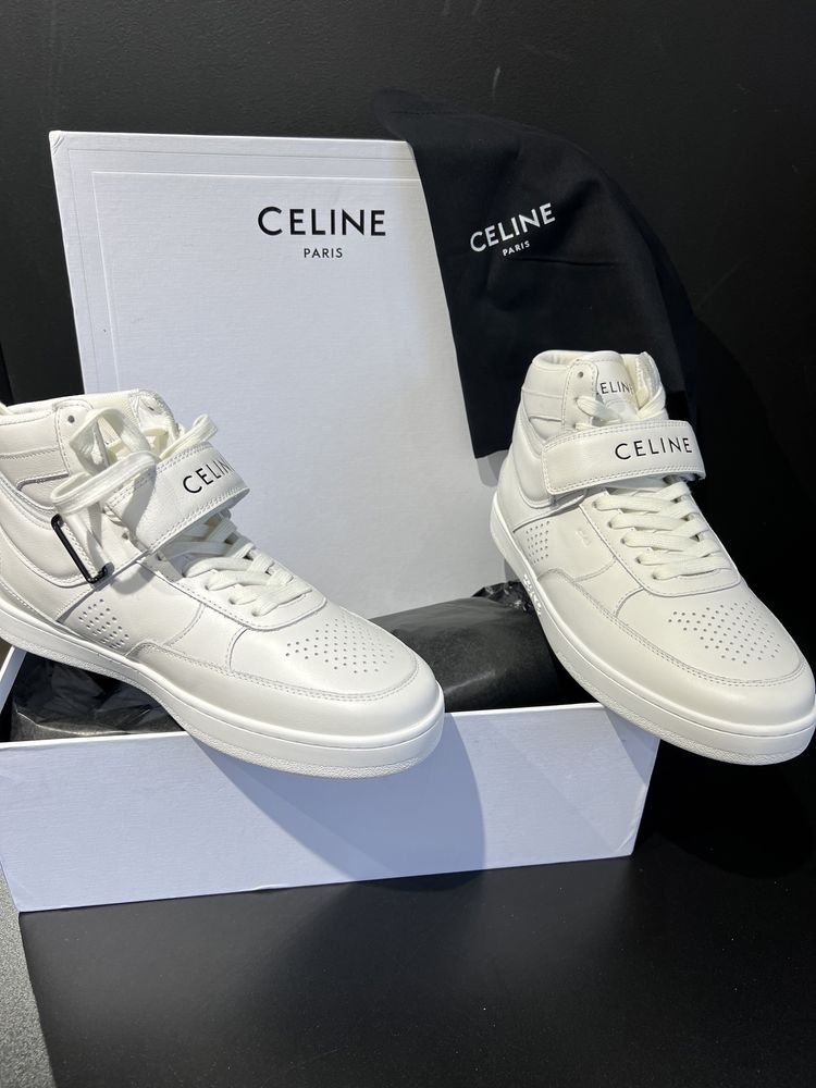 Biale buty celine