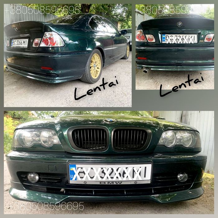 Обвес Hartge bmw e46 юбка губа тюнинг накладка на бампер
