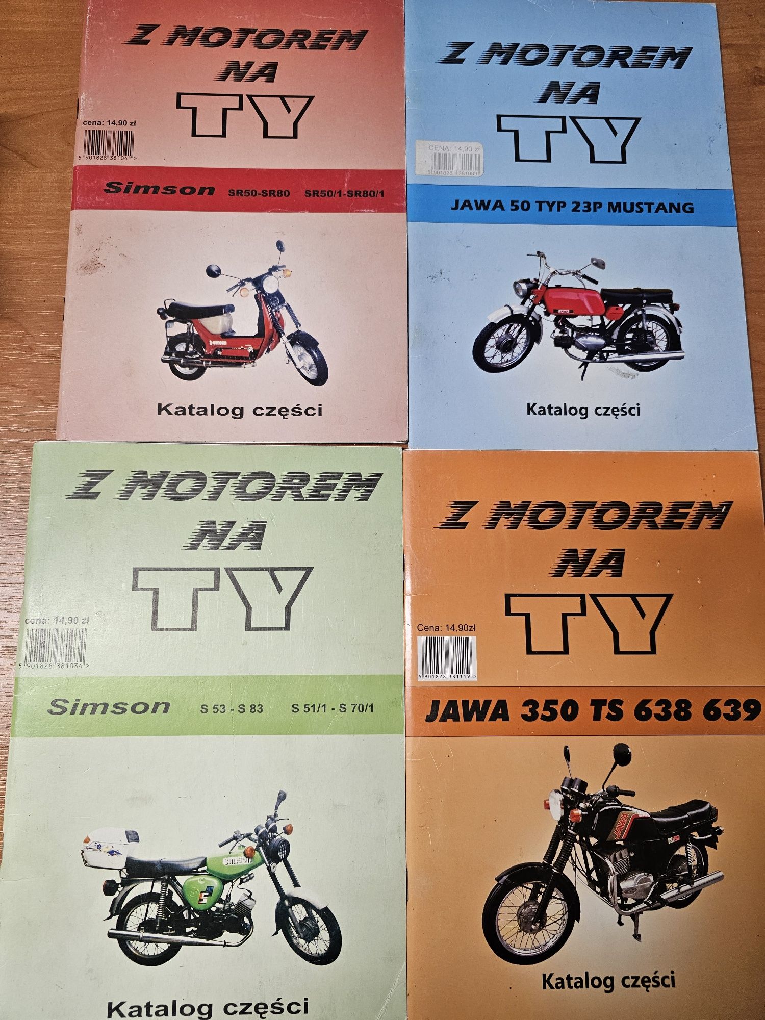 Katalog części WSK ROMET Motorynka Jawa Shl