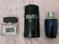 Buteleczki butelki puste po perfumy meskie BlackSX Hugo Boss Bruce Wi