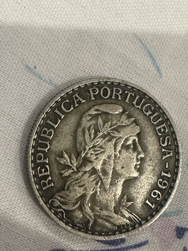 Moeda de 1 escudo de 1961