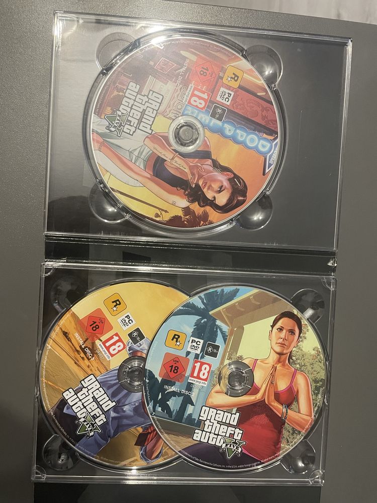 PC GTA 5 V Pudełko Grand Theft Auto