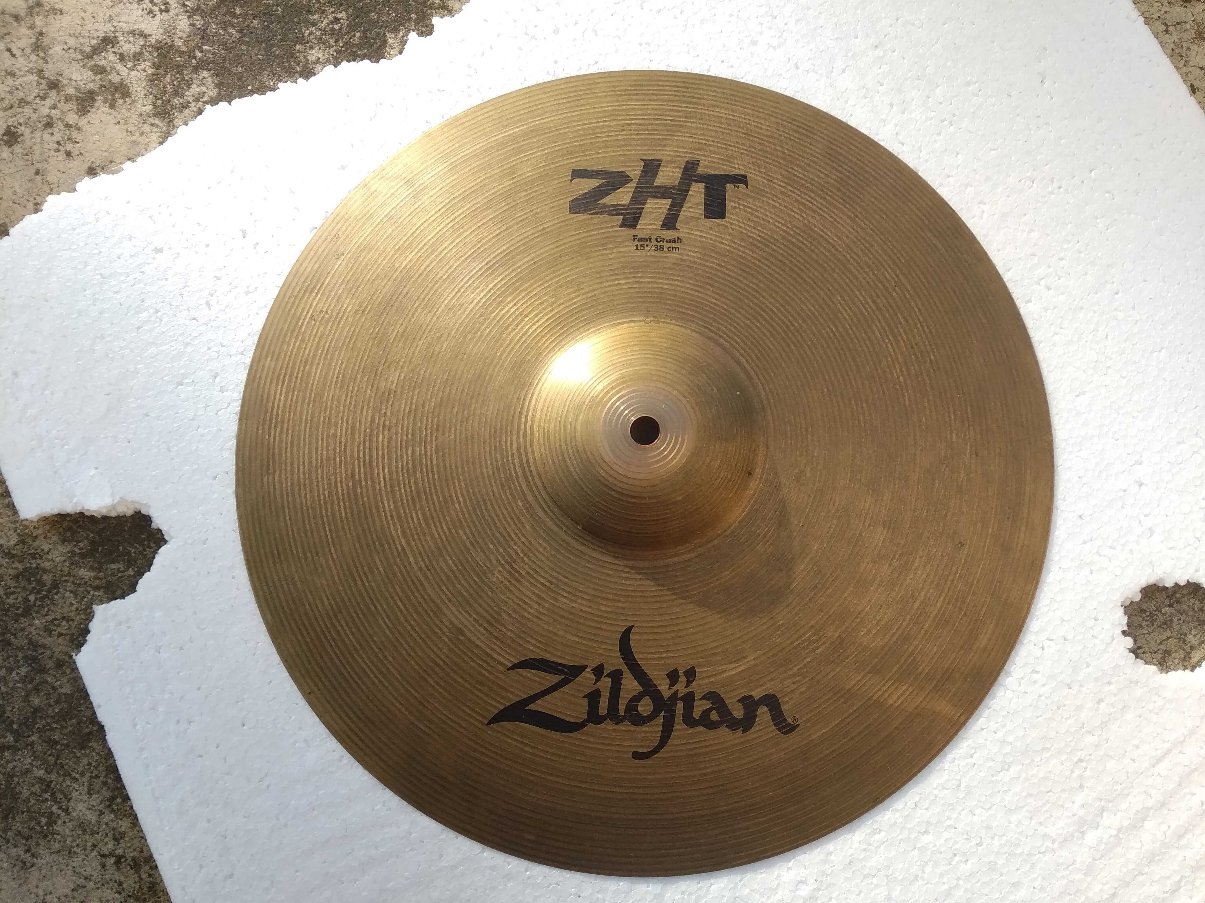Zildjian ZHT 15'' crash Zildjian ZHT 15 Fast crash brąz B12
