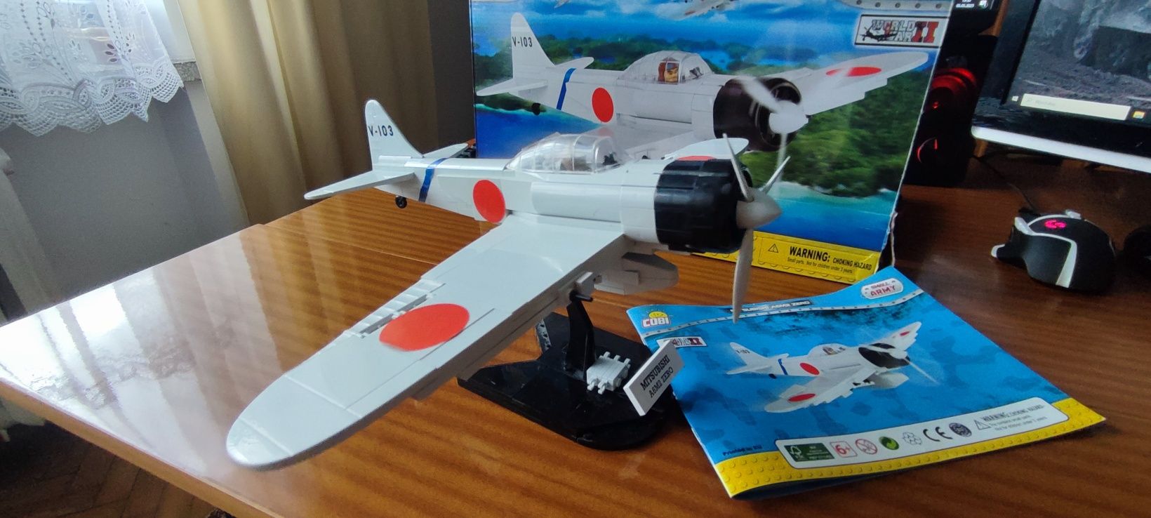 COBI 5515 Mitsubishi A6M2 ZERO Kompletny