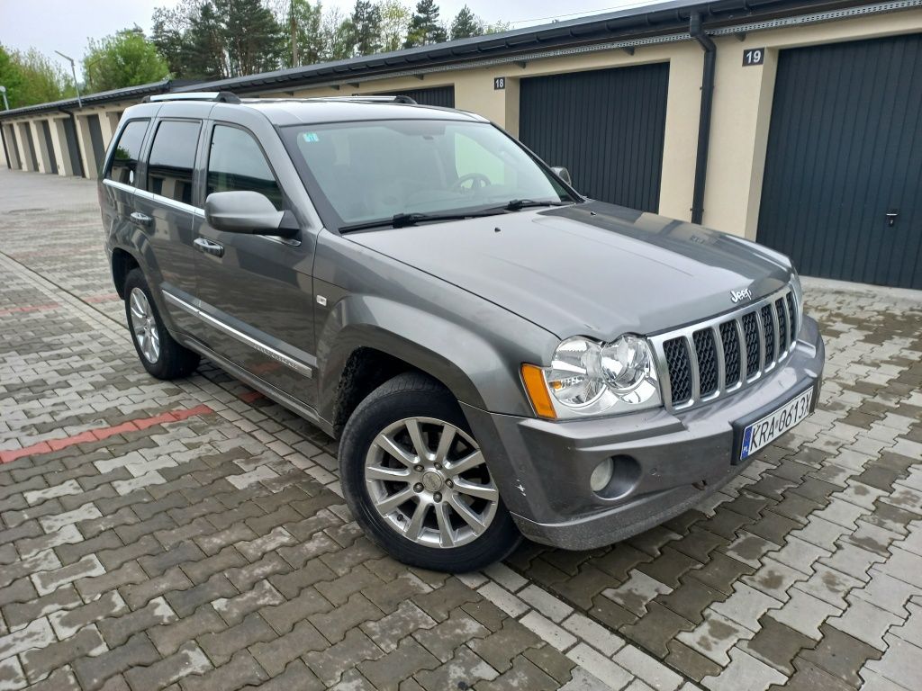 Jeep Grand Cherokee WK 3.0 CRD Overland 218KM Sprowadzony Uszkodzony