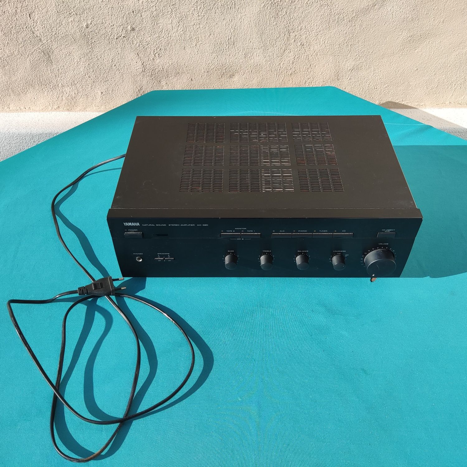 Yamaha Natural Sound Stereo Amplifier AX-390 (Reparação / Peças)