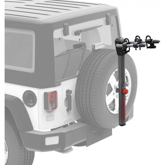 Suporte bicicletas para pneu suplente