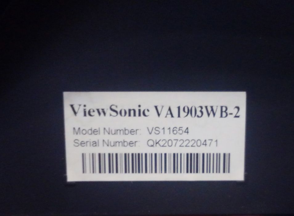 Монитор 19" ViewSonic VA1903WB