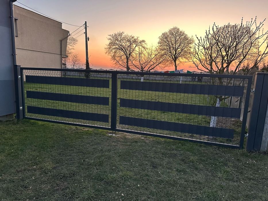 Ogrodzenia, Bramy furtki przęsła