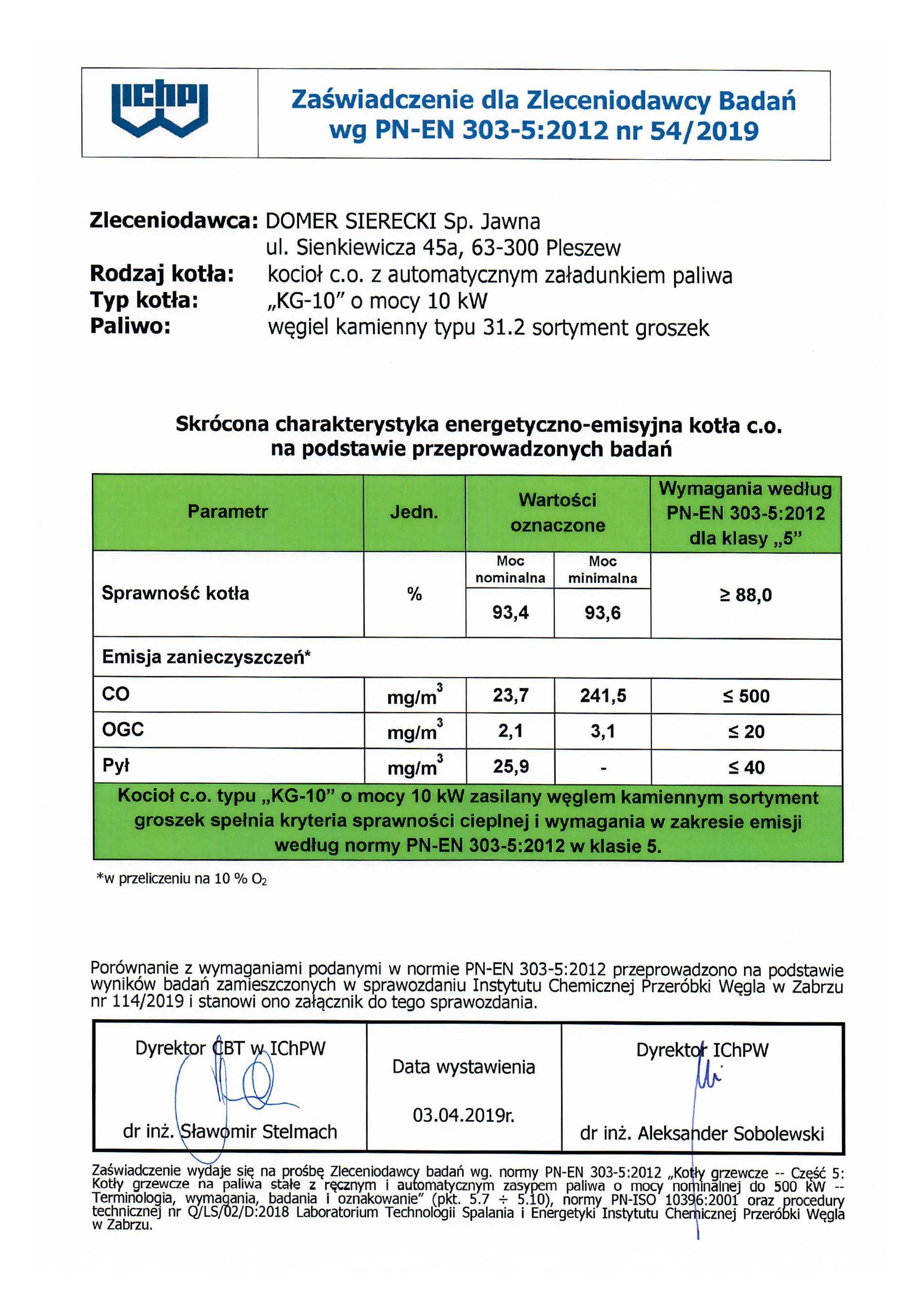 Kocioł 10kW z podajnikiem na ekogroszek kotły piec 90m2 Pleszew 5klasa