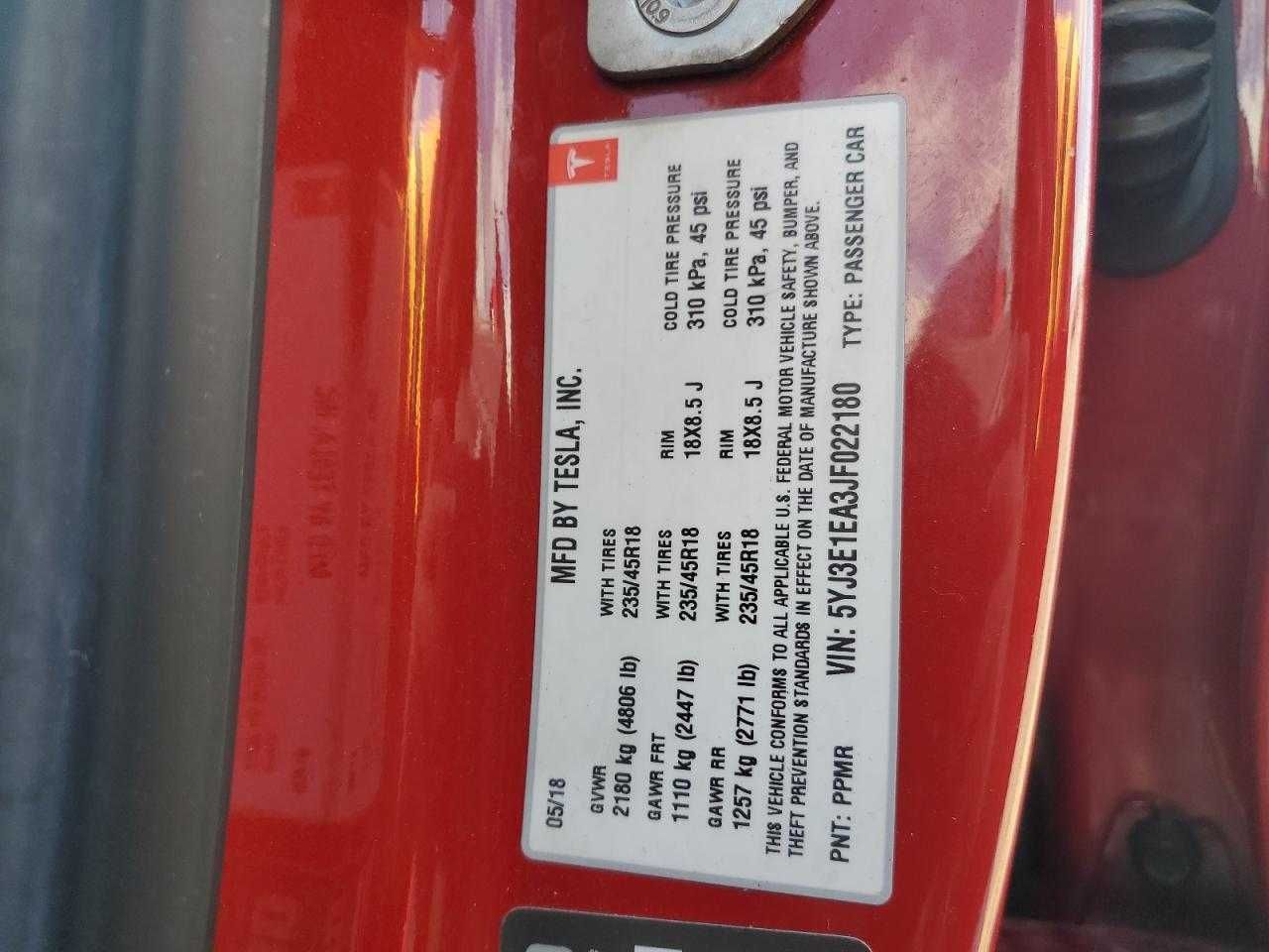 Tesla Model 3 2018