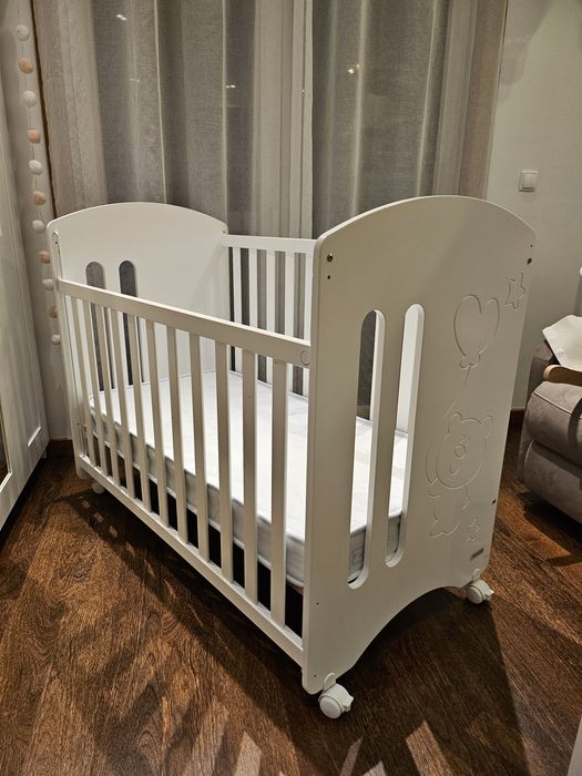 Cama berço grades branca micuna