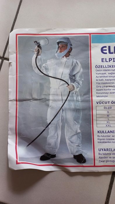 Одноразовий захисний костюм 48-50